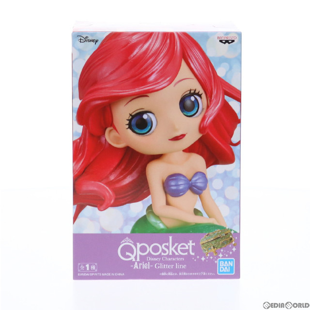 [FIG]アリエル Q posket Disney Characters -Ariel- Glitter line リトル・マーメイド フィギュア プライズ(2507789) バンプレスト