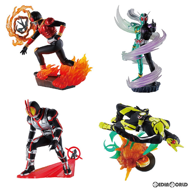 [FIG](BOX)プチラマシリーズ 仮面ライダー Legend Rider Memories フィギュア(4個) メガハウス