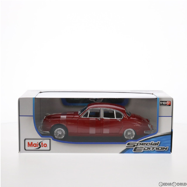 [MDL]Jaguar(ジャガー) Mark2 1959(レッド) SPECIAL EDITION 1/18 完成品 ミニカー Maisto(マイスト)
