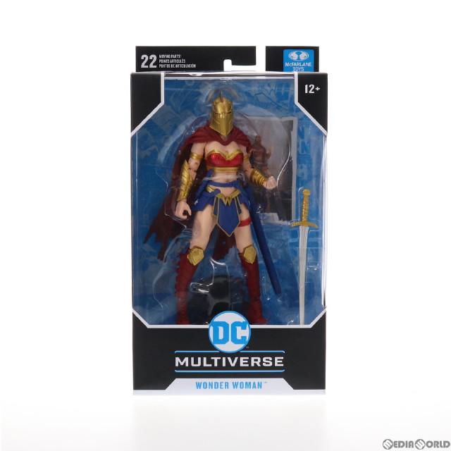 [FIG]DCマルチバース #072 ワンダーウーマン(フェイトのヘルメット付き) Last Knight on Earth #1 7インチ アクションフィギュア マクファーレン・トイズ