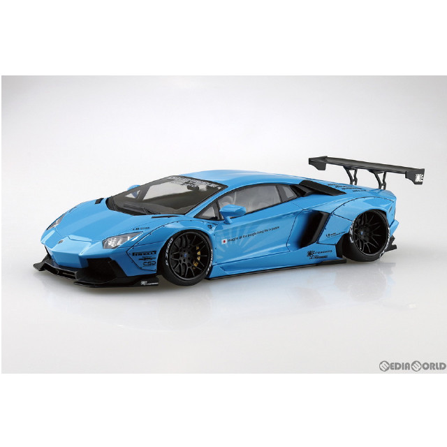[PTM]1/24 リバティーウォーク No.17 LBワークス ランボルギーニ アヴェンタドール Ver.1 プラモデル アオシマ