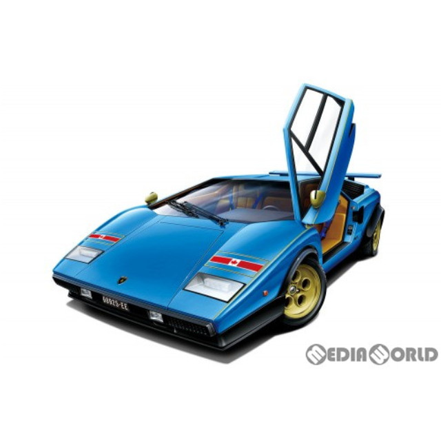 [PTM]ザ・スーパーカー No.18 1/24 '76 ウルフ・カウンタック Ver.2 プラモデル アオシマ