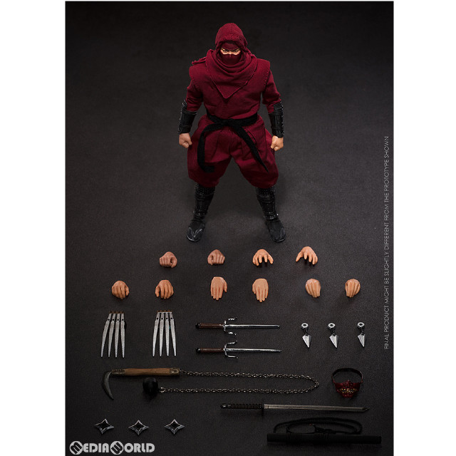 [FIG]SN002 シャドーニンジャ(レッド) 1/12 完成品 可動フィギュア VTOYS×6INCH
