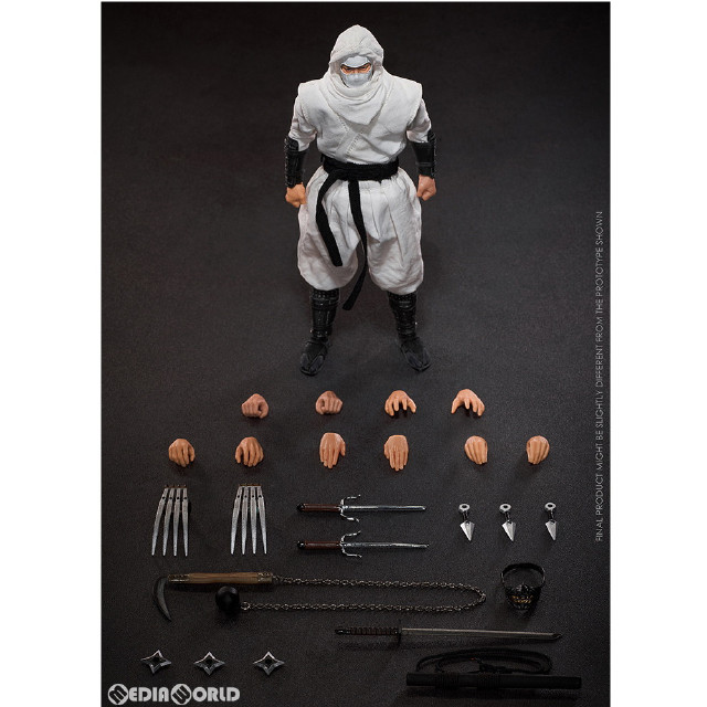 [FIG]SN003 シャドーニンジャ(ホワイト) 1/12 完成品 可動フィギュア VTOYS×6INCH