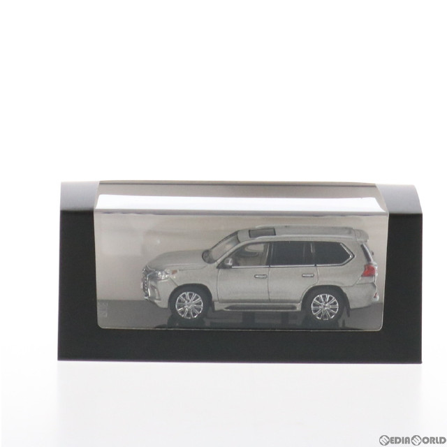 [MDL]1/64 レクサス LX570 左ハンドル(ソニックチタニウム) 完成品 ミニカー(G00001ST) 京商