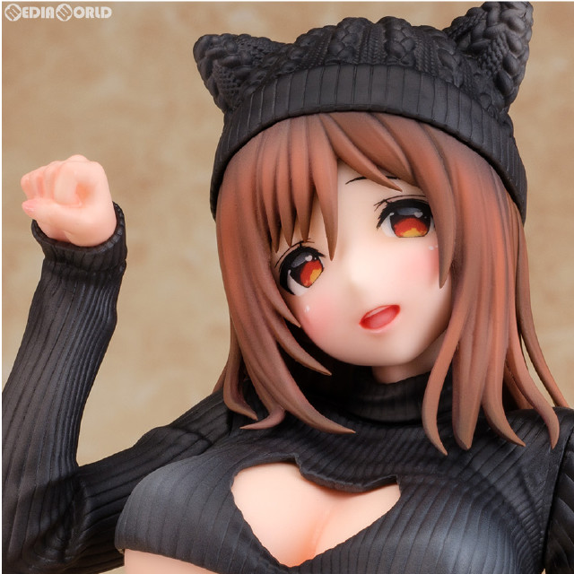 [FIG]キャットなガール くろねこちゃん illustration by 魔太郎 BLACK&WHITE(ブラック&ホワイト) 1/6 完成品 フィギュア ダイキ工業