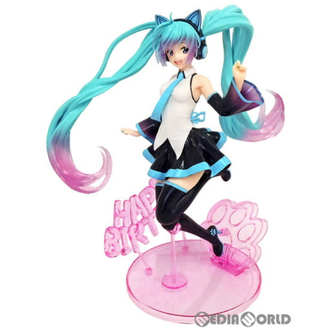 タイクレ限定 初音ミク Birthday2021 AMP フィギュア〜Happy Cat ver