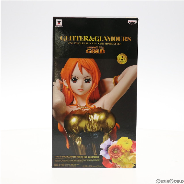 [FIG]ナミ(ゴールド) ワンピース GLITTER & GLAMOURS ONE PIECE FILM GOLD -NAMI MOVIE STYLE- フィギュア プライズ(36603) バンプレスト