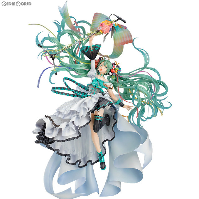 [FIG]GOODSMILE ONLINE SHOP限定特典付属 初音ミク Memorial Dress Ver. キャラクター・ボーカル・シリーズ01 初音ミク 1/7 完成品 フィギュア グッドスマイルカンパニー