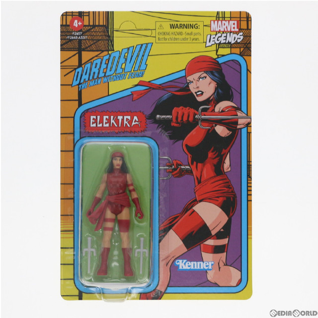 [FIG]マーベル・レジェンド RETRO #10 エレクトラ マーベル・コミック 3.75インチ・アクションフィギュア シリーズ2 ハズブロ