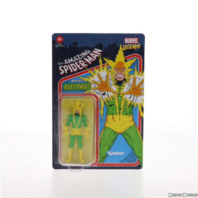 [FIG]マーベル・レジェンド RETRO #11 エレクトロ マーベル・コミック 3.75インチ・アクションフィギュア シリーズ2 ハズブロ