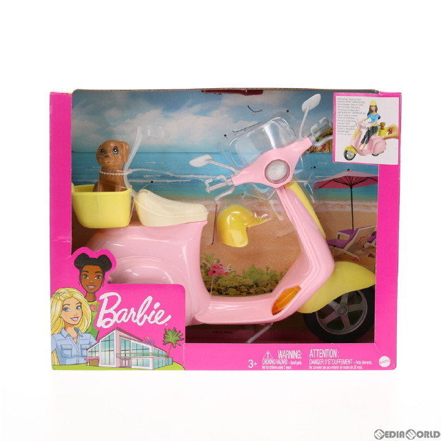 [DOL]Barbie(バービー) ピンクのスクーター ドール用アクセサリ Mattel(マテル)