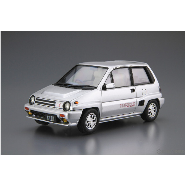 [PTM]ザ・モデルカー No.60 1/24 ホンダ AA シティターボII '85 プラモデル アオシマ