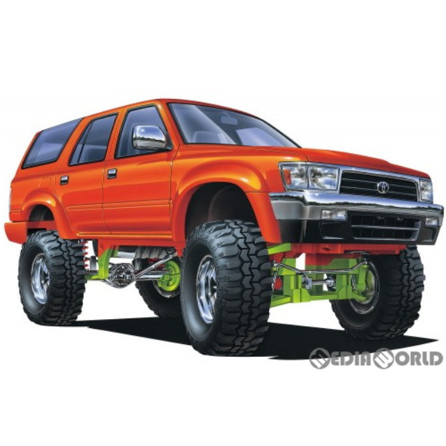 [PTM]ザ・チューンドカー No.72 1/24 VZN130G ハイラックス サーフ リフトアップ '91(トヨタ) プラモデル アオシマ