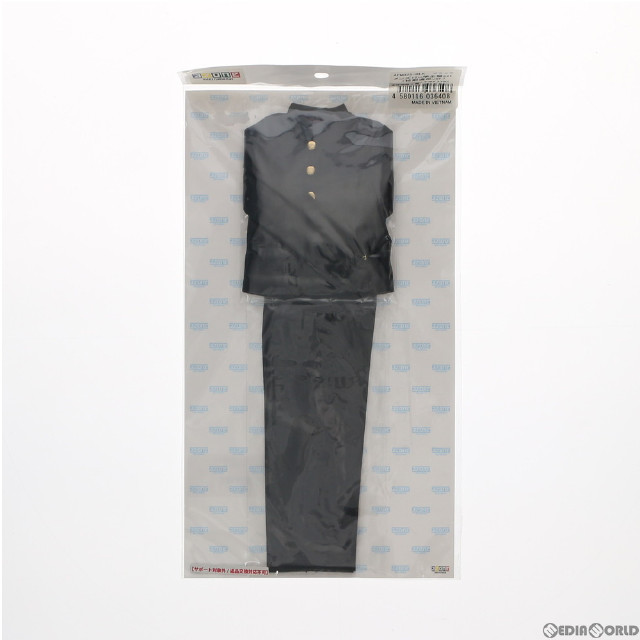 [DOL]メンズ12in 学生服set(校則違反ver.) ブラック 1/6 ドール用衣装(AFM025-BLK) アゾン