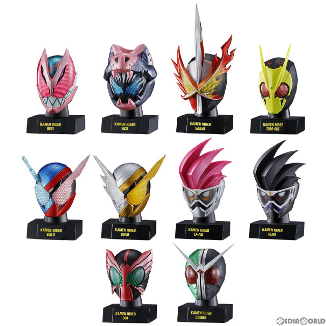 [FIG](BOX)(食玩)仮面ライダー マスクヒストリー1 フィギュア(10個) バンダイ