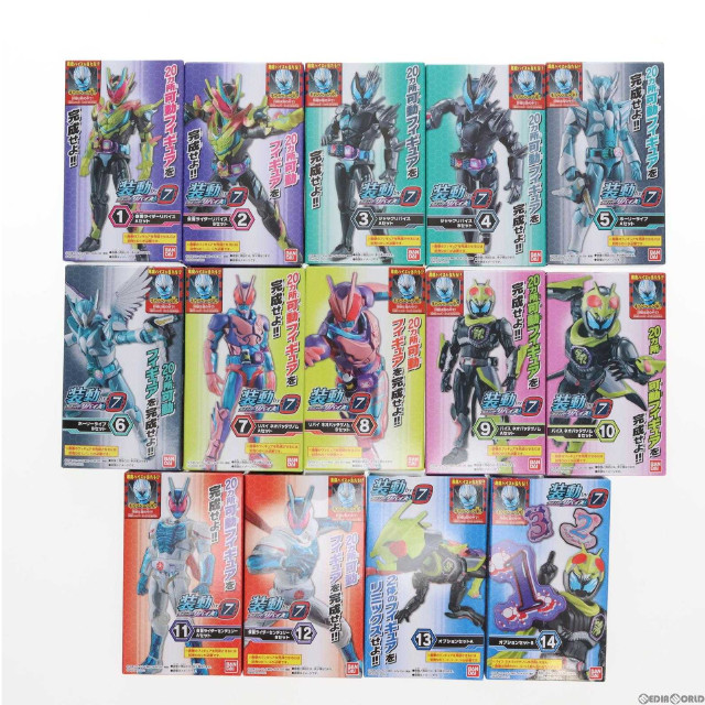 [FIG](BOX)(食玩)装動 仮面ライダーリバイス by7 可動フィギュア(14個) バンダイ