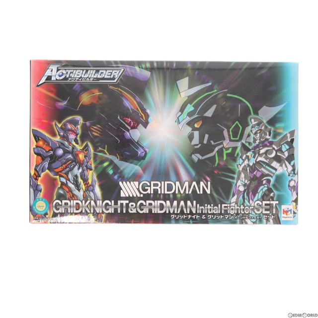 [FIG]Actibuilder グリッドナイト&グリッドマン(Initial fighter)セット 「SSSS.GRIDMAN」 メガトレショップ&オンラインショップ限定 フィギュア メガハウス