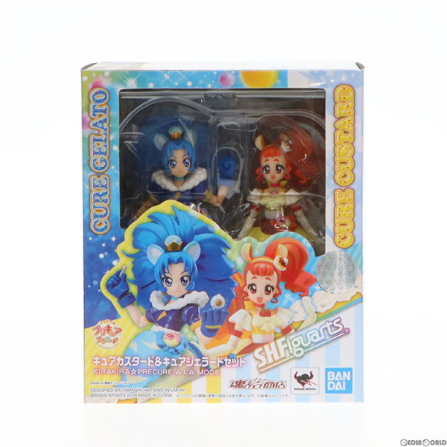 [FIG]S.H.Figuarts キュアカスタード&キュアジェラートセット 「キラキラ☆プリキュアアラモード」 魂ウェブ商店限定 フィギュア バンダイ