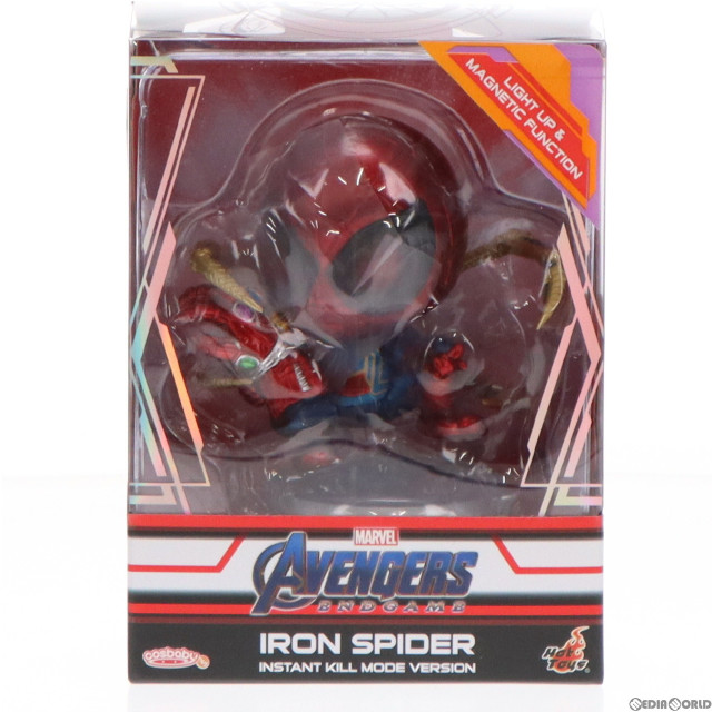[FIG]アイアン・スパイダー(ナノ・ガントレット付き版) 「アベンジャーズ/エンドゲーム」 コスベイビー サイズS スパイダーマン エクスクルーシブ・ストア ジャパンツアー限定 フィギュア ホットトイズ
