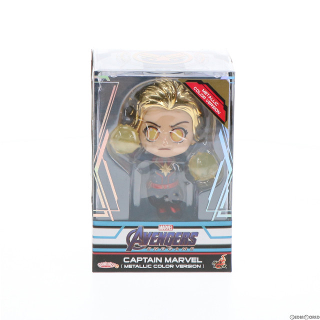 [FIG]キャプテン・マーベル(バイナリー・フォーム/メタリック版) 「アベンジャーズ/エンドゲーム」 コスベイビー サイズS フィギュア ホットトイズ