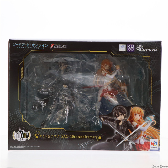 [FIG]キリト&アスナ SAO 10thAnniversary 「ソードアート・オンライン」 Lucrea 塗装済み完成品 メガトレショップ&プレミアムバンダイ&あみあみ&電撃屋限定 フィギュア メガハウス