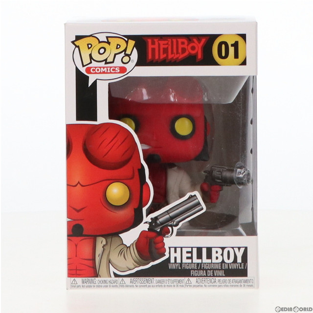 [FIG]ヘルボーイ 「ヘルボーイ」 POP Heroes Series #01 フィギュア FUNKO/ホットトイズ
