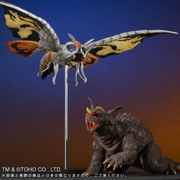[FIG]モスラ(2001)&バラゴン(2001) 「ゴジラ・モスラ・キングギドラ 大怪獣総攻撃」 東宝大怪獣シリーズ 塗装済み完成品 ショウネンリックオンラインショップ限定 フィギュア プレックス/エクスプラス