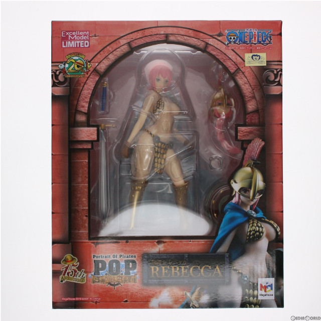 [FIG]Portrait.Of.Pirates P.O.P Sailing Again 剣闘士 レベッカ ONE PIECE(ワンピース) 完成品 フィギュア メガトレショップ&オンラインショップ限定 メガハウス