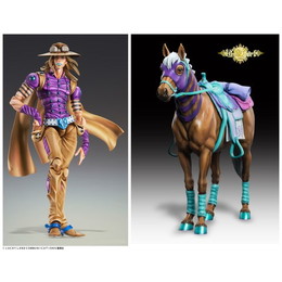 [FIG]超像可動 ジャイロ・ツェペリ Ver1.5 & 超像Artコレクション ヴァルキリー 2体セット 「ジョジョの奇妙な冒険 第7部 スティール・ボール・ラン」 フィギュア メディコス・エンタテインメント