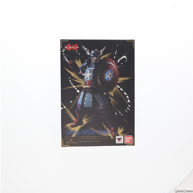 [FIG]名将MANGA REALIZATION 侍 キャプテン・アメリカ 「キャプテン・アメリカ」 魂ウェブ商店限定 フィギュア バンダイ