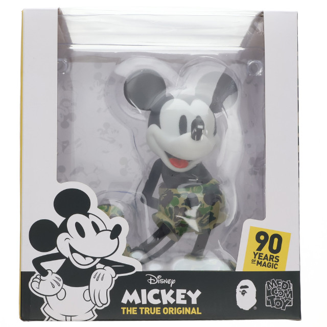 [FIG]VCD ミッキーマウス BAPE(R) CAMO GREEN Ver. 「ディズニー」 Vinyl Collectible Dolls No.307 フィギュア メディコム・トイ/A BATHING A