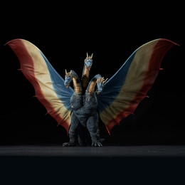 [FIG]キングギドラ(1964) 限定版 「三大怪獣 地球最大の決戦」 東宝大怪獣シリーズ PVC&ABS製塗装済み完成品(一部組み立て式) プレミアムバンダイ&少年リック&ゴジラ・ストア限定 フィギュア プレックス/エクスプラス