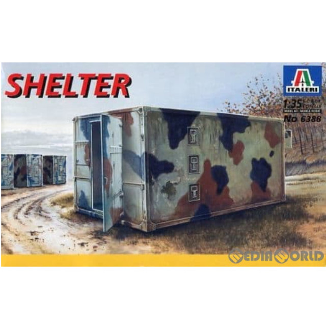 [PTM]1/35 SHELTER(シェルター) プラモデル(6388) ITALERI(イタレリ)