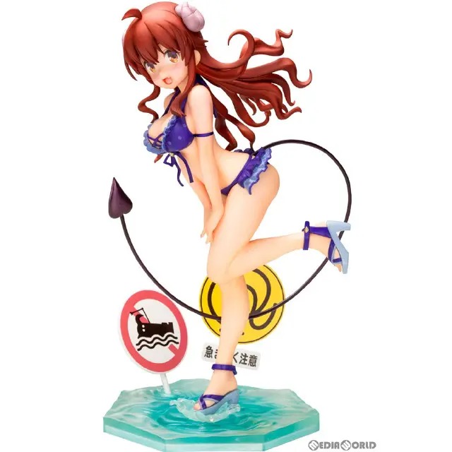 [FIG]コトブキヤショップ&メディコスオンラインショップ限定特典付属 初期不良対応済品 シャドウミストレス優子 水着ver. まちカドまぞく 1/7 完成品 フィギュア(PP922) コトブキヤ