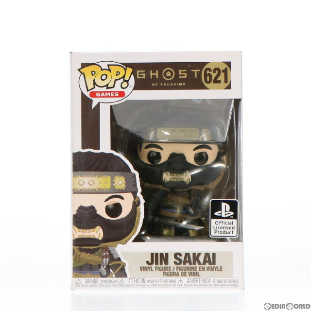 [買取]POP! GAMES 621 境井仁(さかいじん) Ghost of Tsushima(ゴーストオブツシマ) 完成品 フィギュア FUNKO(ファンコ)