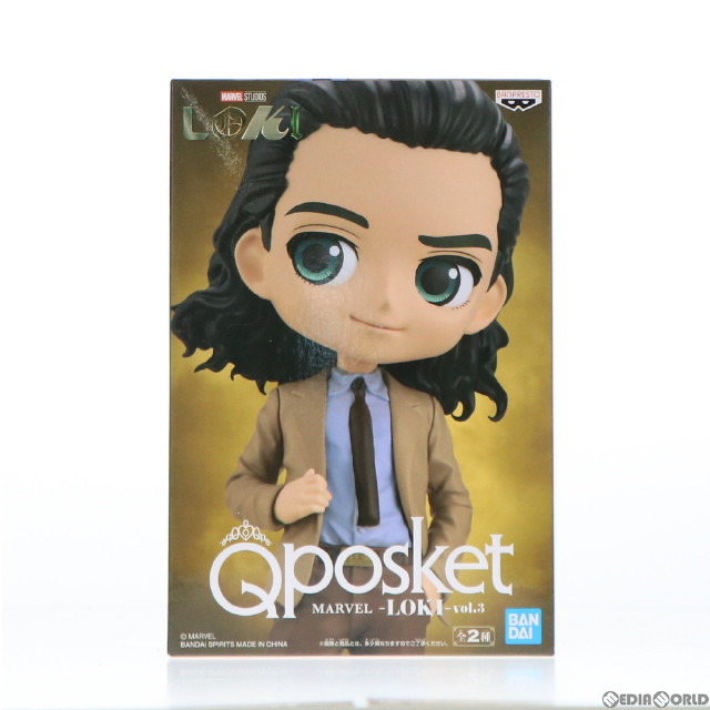 [FIG]ロキ B(仮面なし) Q posket MARVEL -LOKI-vol.3 フィギュア プライズ(2570973) バンプレスト