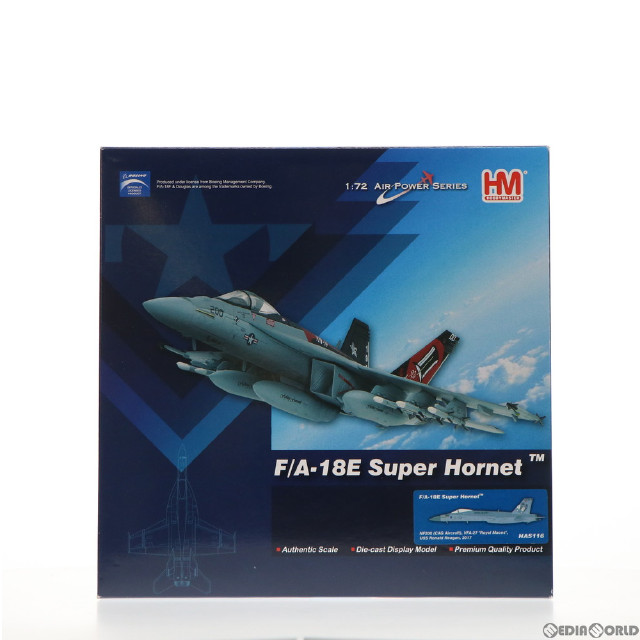 [FIG]F/A-18E スーパーホーネット VFA-27 ロイヤルメイセス CAG 1/72 完成品 飛行機(HA5116) ホビーマスター