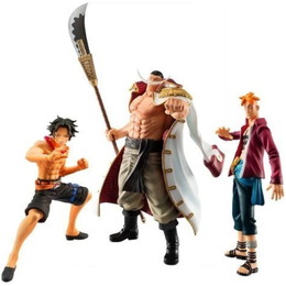 [FIG]白ひげ海賊団(3体セット) 「HYBRID GRADE ワンピース」 プレミアムバンダイ限定 フィギュア(2187029) バンダイ