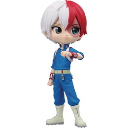 [FIG]轟焦凍 A(衣装濃) 「僕のヒーローアカデミア」 Q posket-轟焦凍- 海外限定 フィギュア(17618) バンダイスピリッツ