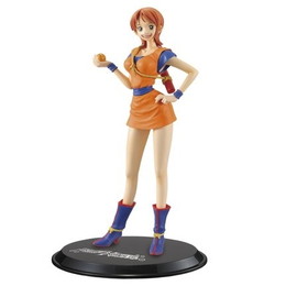 [FIG]ナミ(悟空スタイル)「ドラゴンボールZ×ワンピース」DX組立式〜ブルマとナミ編〜 フィギュア バンプレスト