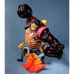 [FIG]モンキー・D・ルフィ ギア4 猿王銃(コングガン) クリムゾンカラーVer. 「ワンピース」 海外限定 フィギュア バンプレスト