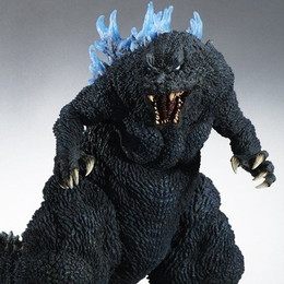 [FIG]ゴジラ(2001)背びれ発光イメージVer. 「ゴジラ・モスラ・キングギドラ 大怪獣総攻撃」 ギガンティックシリーズ 塗装済み完成品 プレミアムバンダイ&少年リック限定 フィギュア エクスプラス