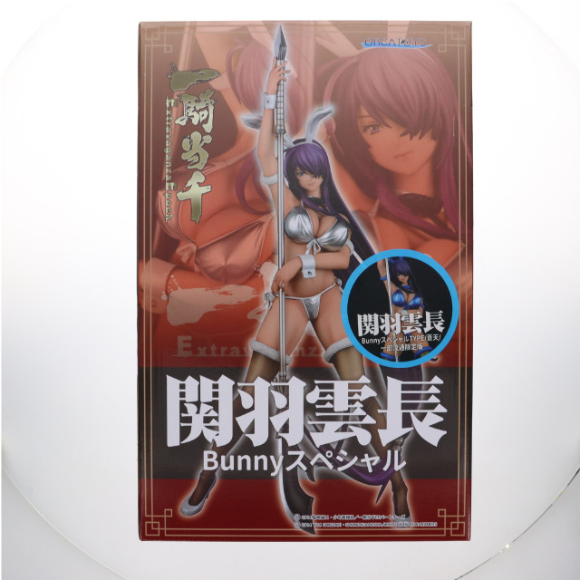 [FIG]関羽雲長 BunnyスペシャルTYPE 蒼天 「一騎当千 Extravaganza Epoch」 1/6 PVC製塗装済み完成品 一部流通限定 フィギュア オルカトイズ