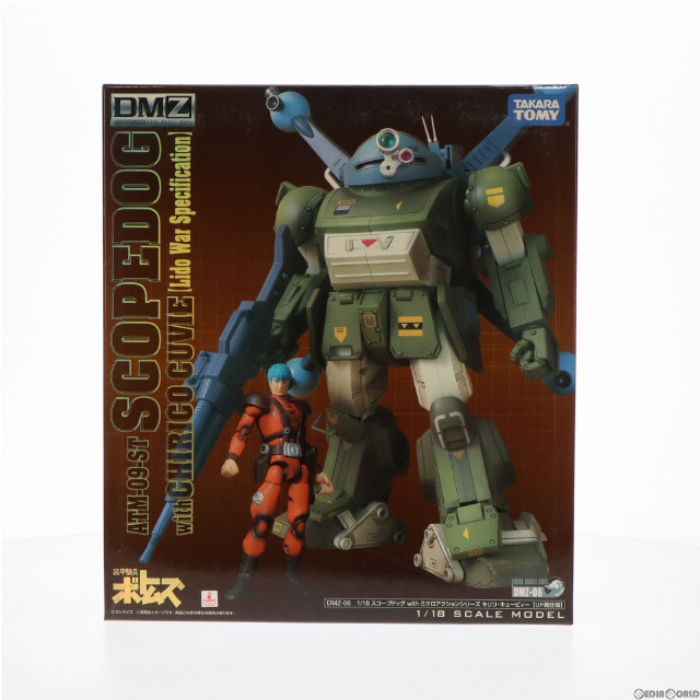 [FIG]DMZ-06 ATM-09-ST スコープドッグ with ミクロアクションシリーズ キリコ・キュービィー(リド戦仕様) 「装甲騎兵ボトムズ」 フィギュア タカラトミー
