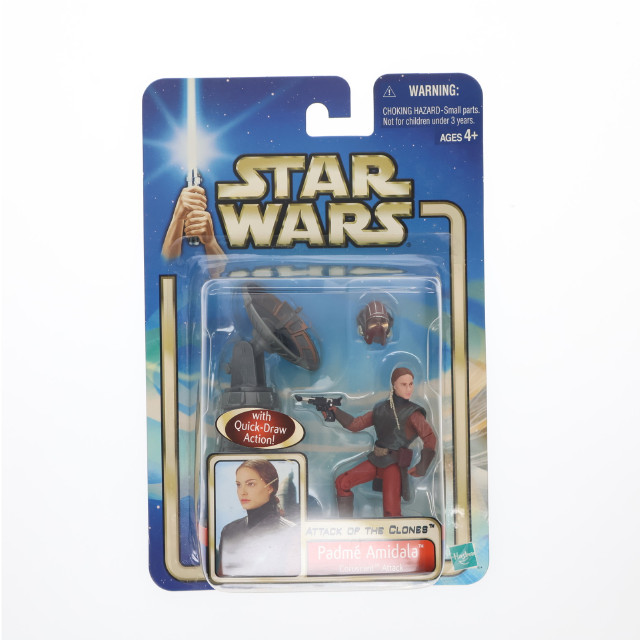 [FIG]パドメ・アミダラ コルサントアタックバージョン「スター・ウォーズ エピソード2/クローンの攻撃」 ベーシック フィギュア トミー
