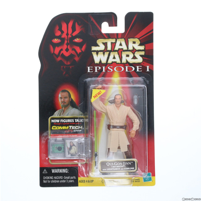 [FIG]クワイ=ガン・ジン ジェダイ・マスターバージョン「スター・ウォーズ エピソード1」コムテックベーシック フィギュア トミー