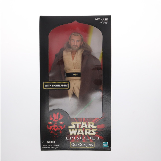 [FIG]クワイ=ガン・ジン 「スター・ウォーズ エピソード1 ファントム・メナス」 12インチ フィギュア(57131) トミー/ハズブロー