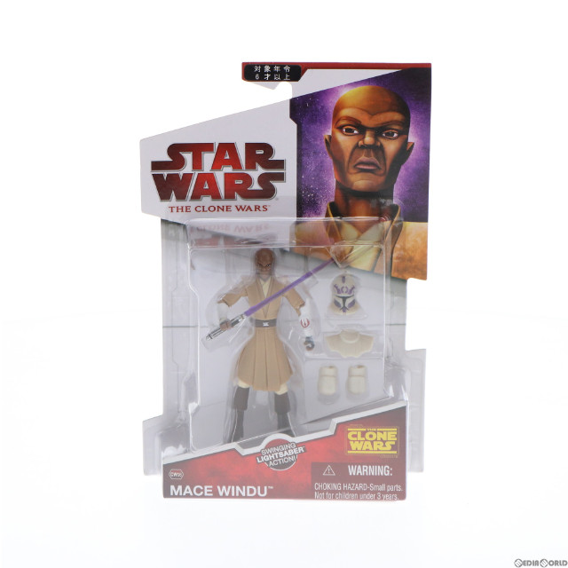 [FIG]メイス・ウィンドゥ 「スター・ウォーズ/クローン・ウォーズ」 ベーシック CW07 フィギュア トミーダイレクト