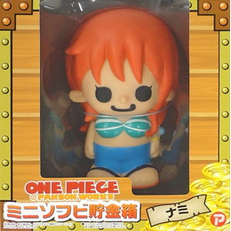 [FIG]ナミ(新世界ver.) 「ワンピース×パンソンワークス」 ミニソフビ貯金箱 フィギュア(32302) プレックス